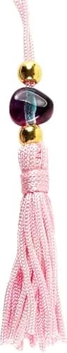 PETER PAUPER PRESS Peony Garden Beaded Bookmark | Elegant floral design with gold foil accents thumbnail 2
