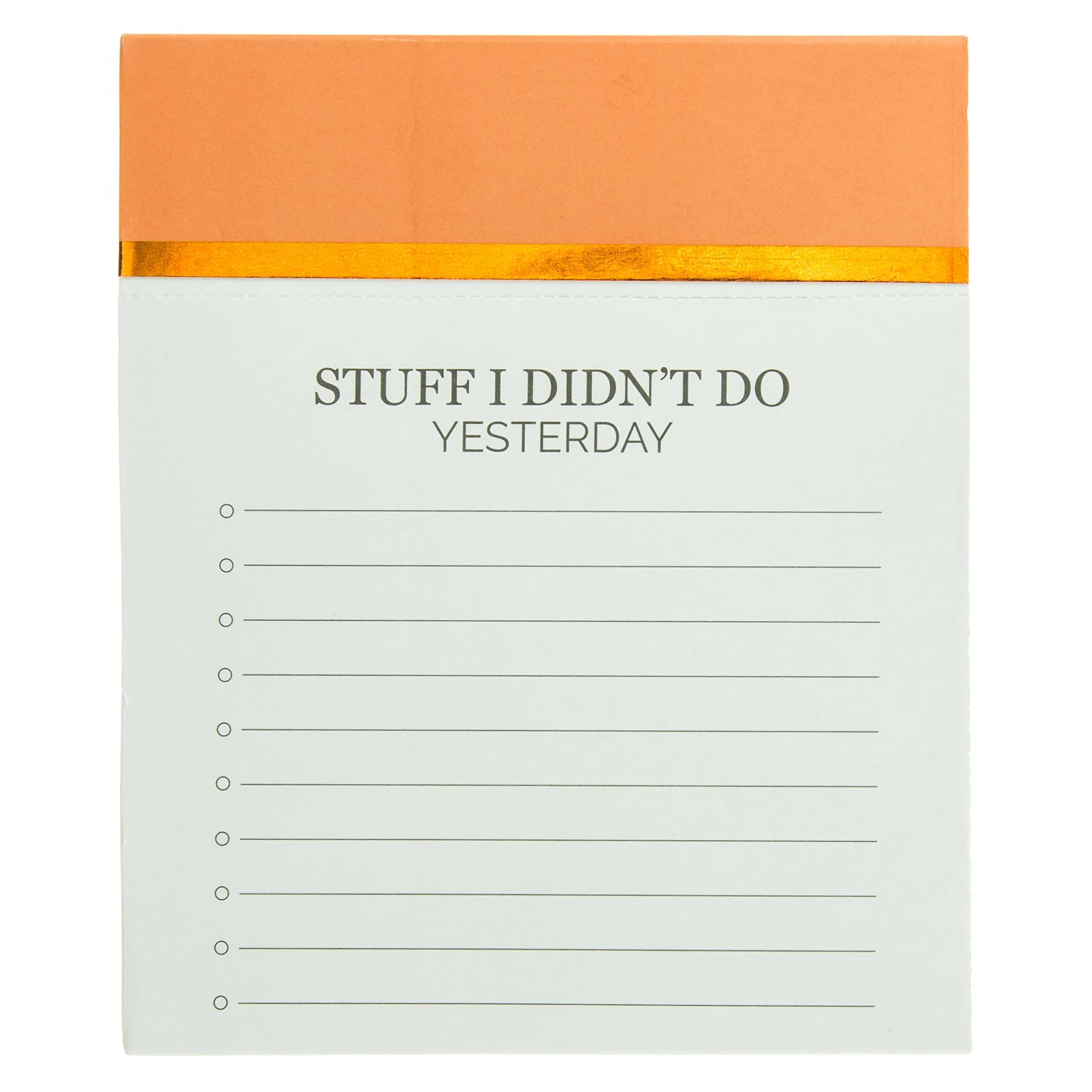 Graphique de France Blush Copper Jotter Notepad 4.5" x 5.5" | 250 Tear-Off Sheets for Quick Notes - main product image