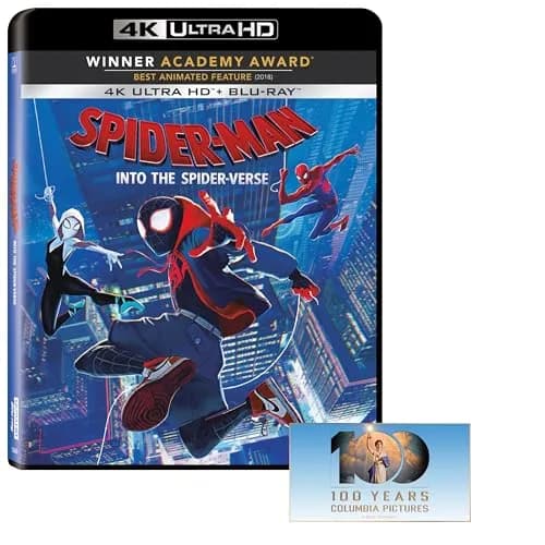 Spider-Man: Into the Spider-Verse 4K + Blu-ray 2-Disc Set | Oscar-Winning Animated Adventure thumbnail 1