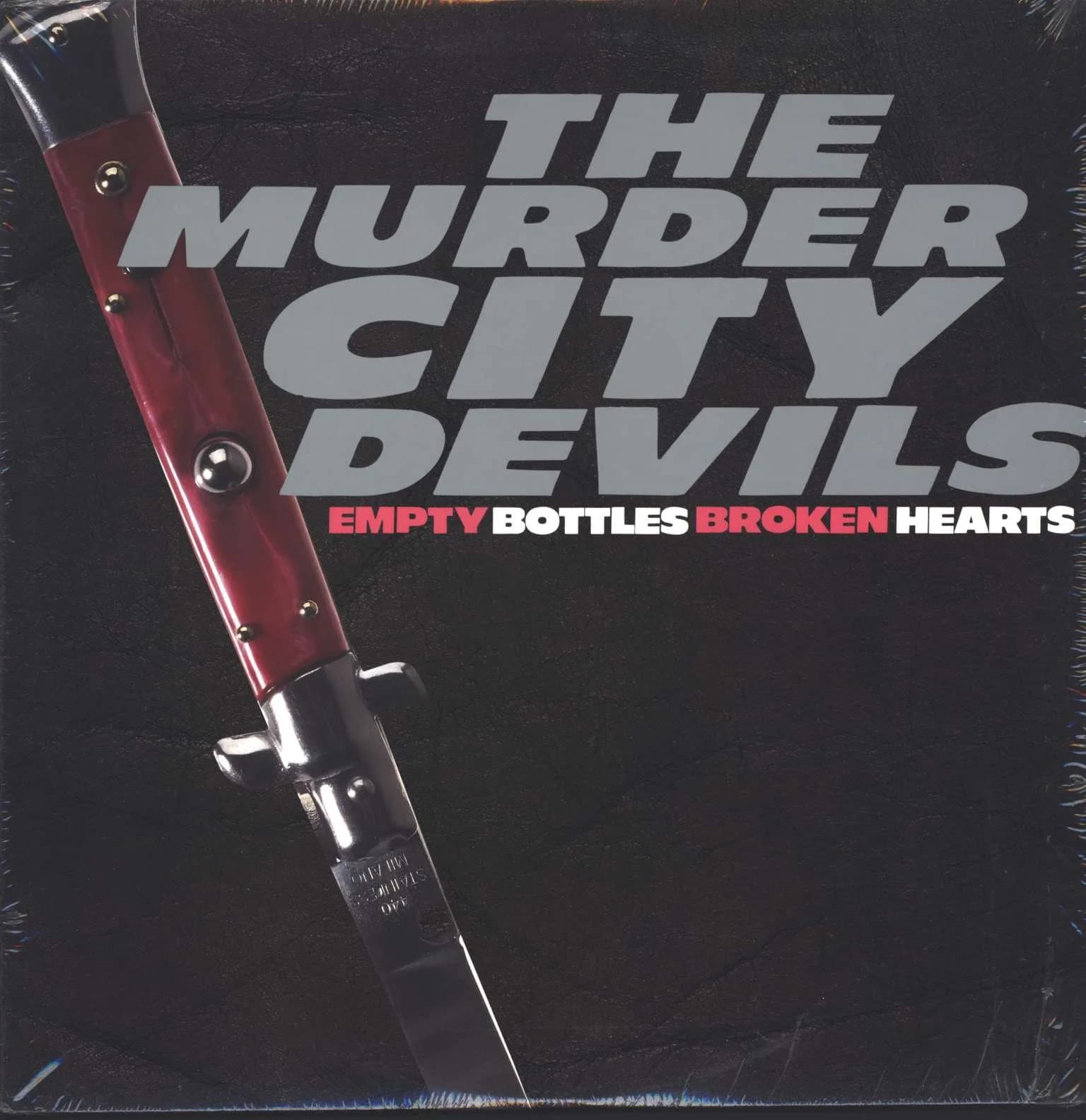 SUBPOP EMPTY BOTTLES, BROKEN HEARTS Vinyl Album 12.4 in x 12.32 in | 1998 Re-issue with Marbled Vinyl - main product image