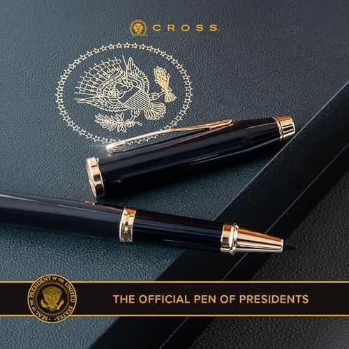 Cross Century II Classic Black Ballpoint Pen, Medium Point, Black Ink | Elegant Metal Body, Refillable, 0.31mm Line Width thumbnail 9