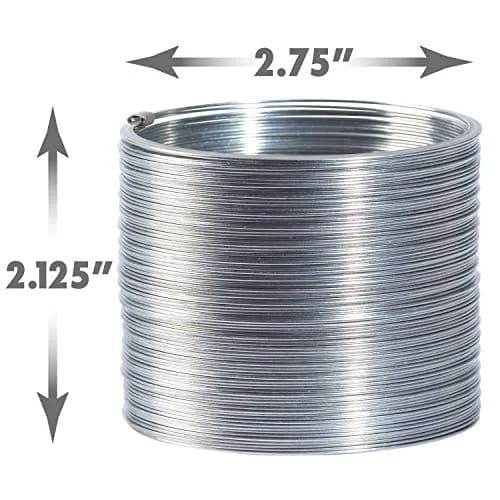 Just Play Original Slinky Walking Spring Toy 7 cm (2.75-inch) Metal Slinky | Classic Fidget Toy for Kids 5+ thumbnail 4