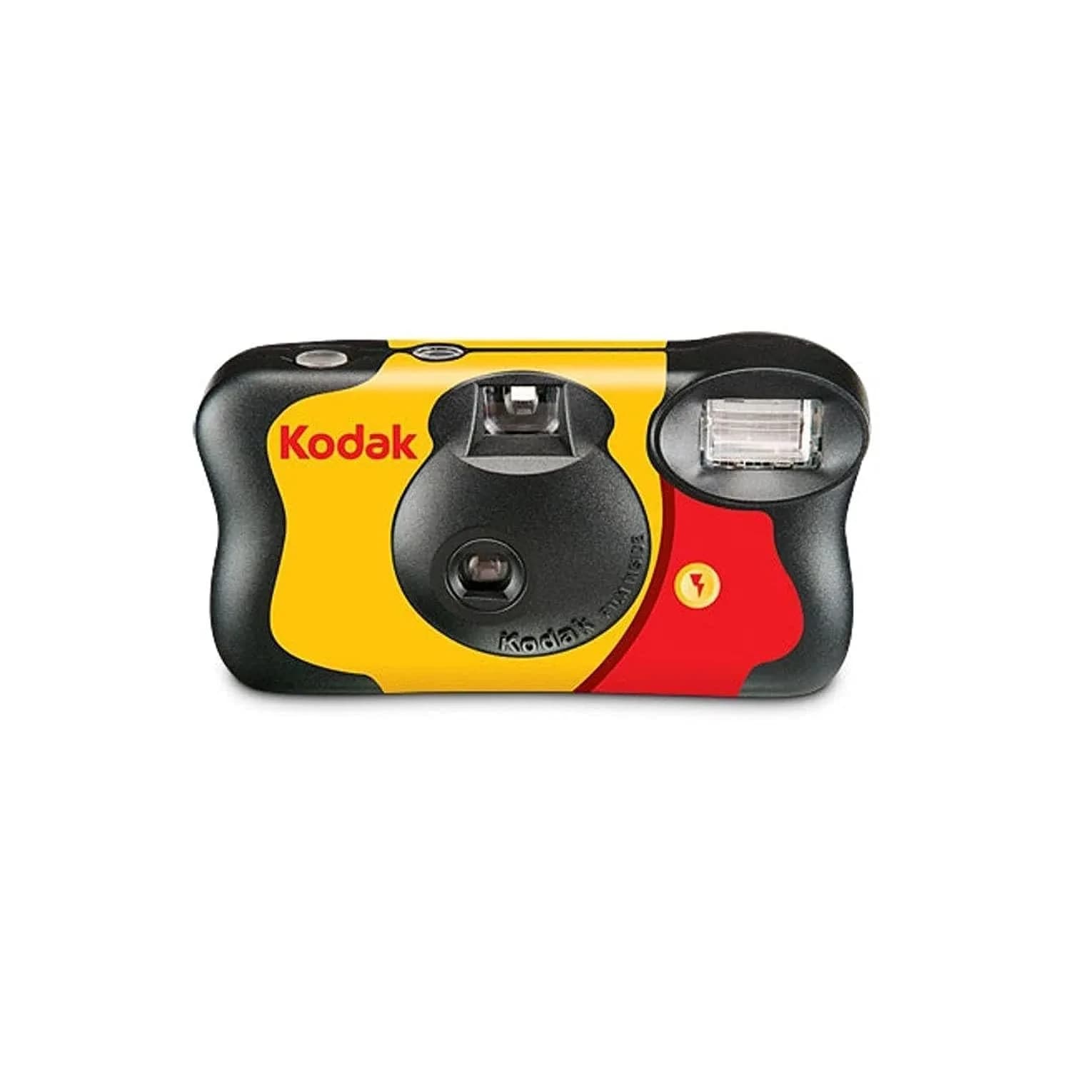 KODAK FunSaver 35mm Single Use Camera | 27 Exposures, Built-in Flash, Black - main product image