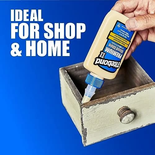 Titebond II Premium Cream Wood Glue 16 fl oz (473ml) | ANSI Type II Water-Resistant thumbnail 5