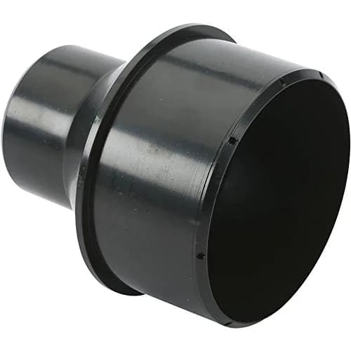 Woodstock W1044 4" To 2-1/2" Reducer | Black Power Tool Fitting for Dust Collection thumbnail 2