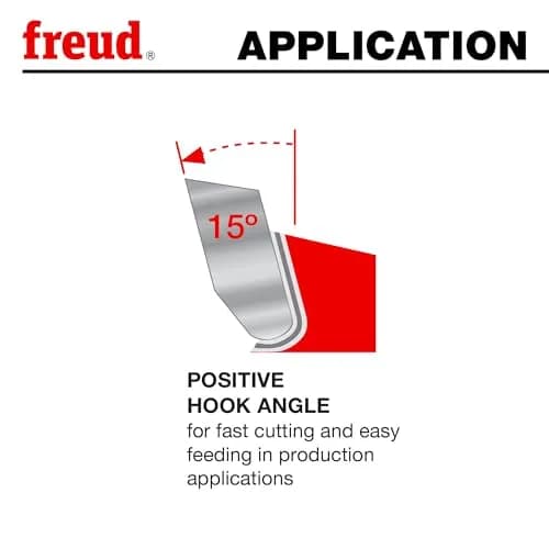 Freud 10-Inch 60 Tooth ATB Thin Kerf Crosscut Blade | Precise Finish for Hardwood & Softwood thumbnail 8