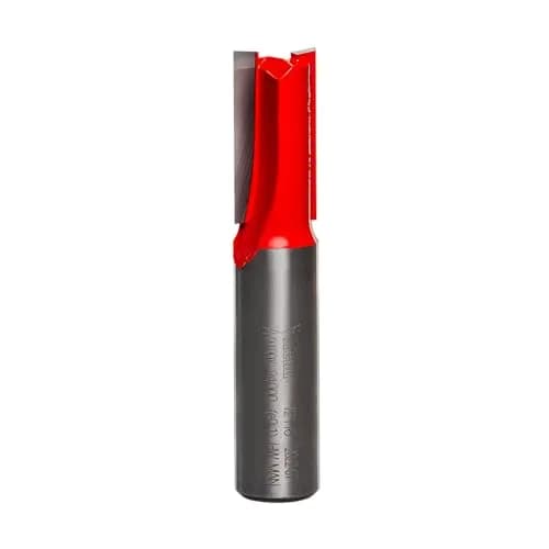 Freud 1/2" Double Flute Straight Router Bit with Tico Carbide | 1/2" Shank, 1" Cut Length, 2 Cutters thumbnail 1