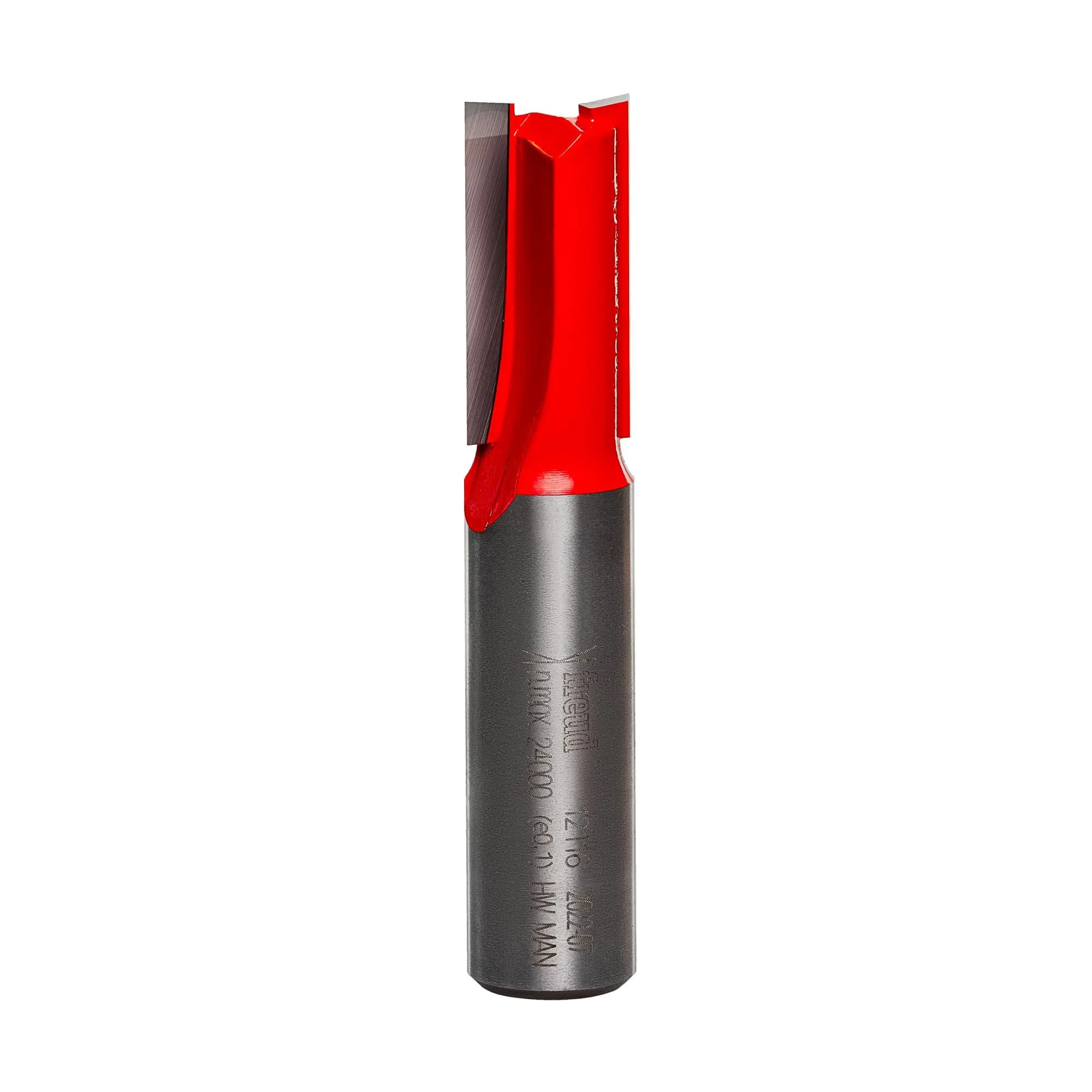 Freud 1/2" Double Flute Straight Router Bit with Tico Carbide | 1/2" Shank, 1" Cut Length, 2 Cutters — One Size