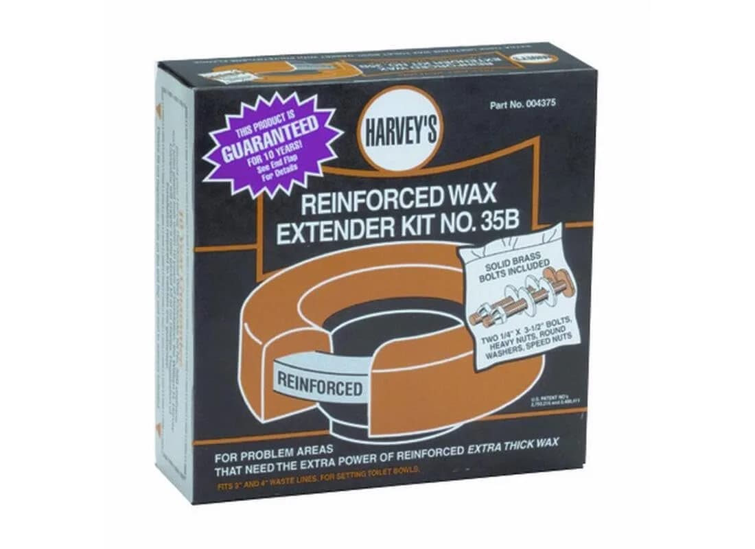 Oatey Extender Wax Ring with Flange, 3 or 4 in. (7.62 cm or 10.16 cm) | USA-Sourced Plumbing Fixture - main product image