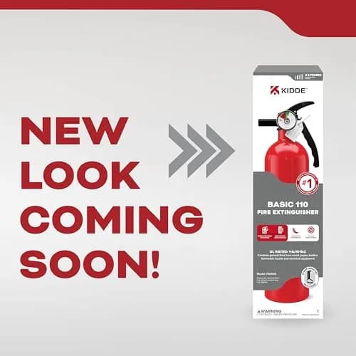 Kidde Fire Extinguisher 1-A:10-B:C | Home Safety, UL Listed, 2.5 lbs, Easy Mount thumbnail 3