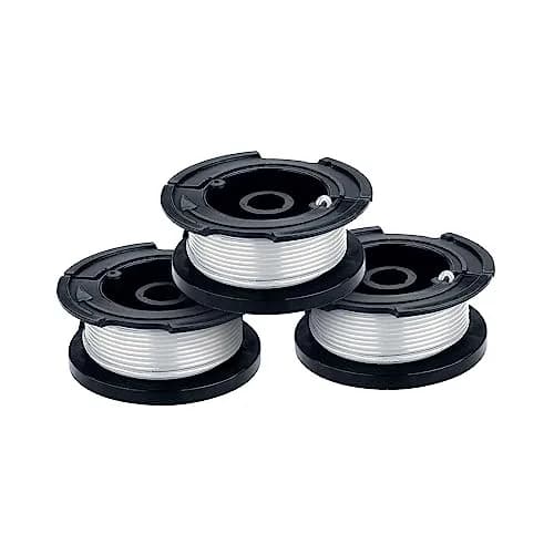 BLACK+DECKER Weed Eater String, Genuine OEM OEM, 3-Pack, 30 Feet, 0.065-Inch Diameter | Automatic Feed System thumbnail 1