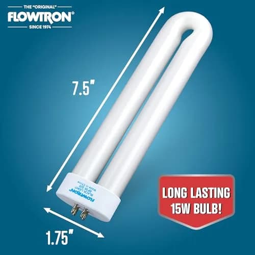 Flowtron BF-35 Replacement UV Bulb for BK-15D | 15W Tubular Frosted Glass UV Lamp thumbnail 4