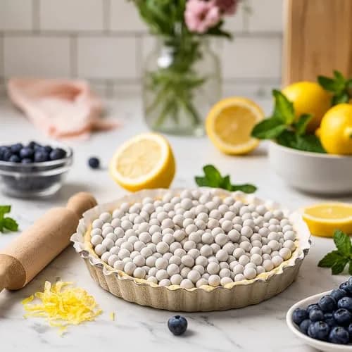 Mrs. Anderson's Baking Ceramic Pie Crust Weights, 135 Count (8 oz) | Blind Baking Tool for Even Crust Results thumbnail 4