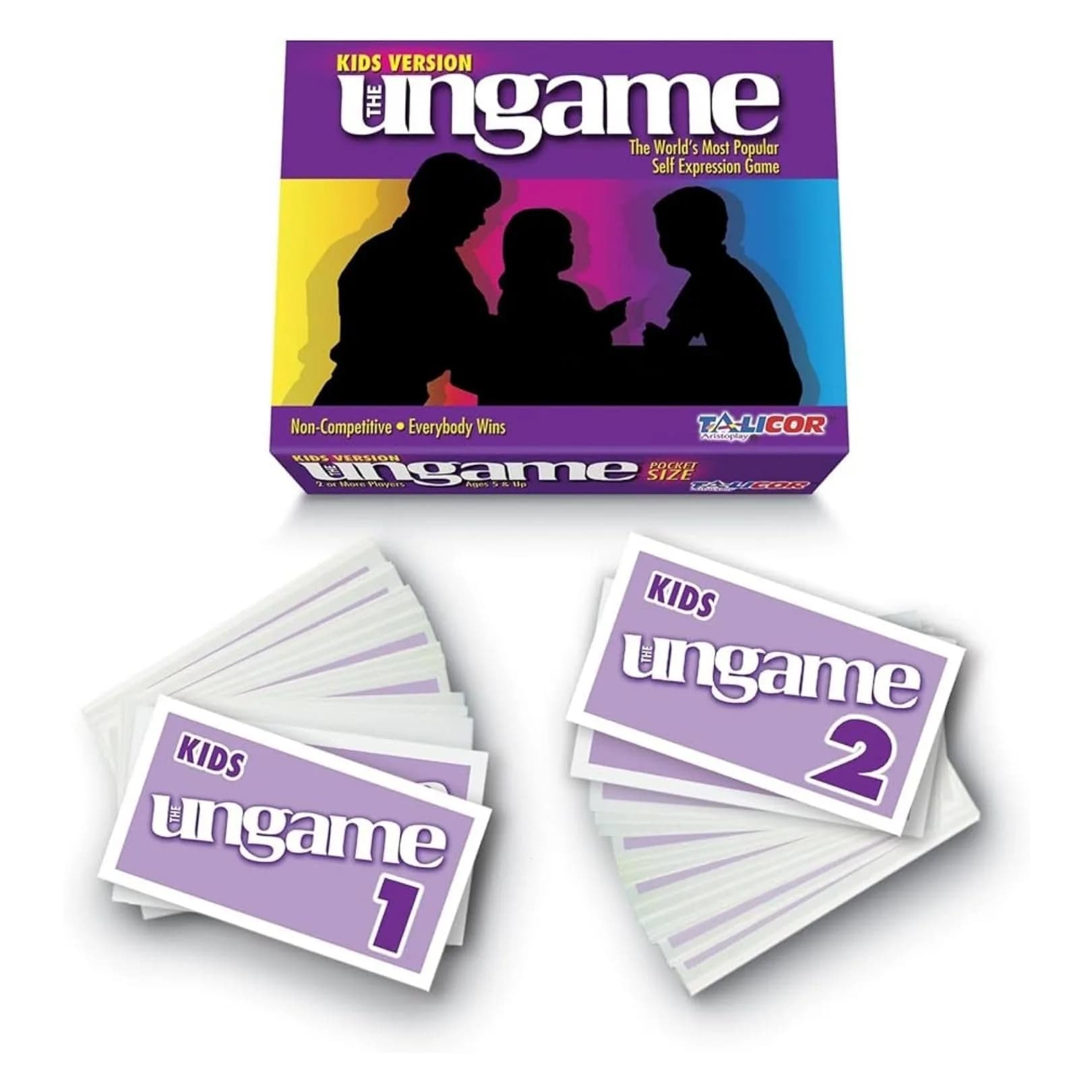 TaliCor Pocket Ungame Couples Edition Card Game | 140 Cards for Deeper Connection — Small