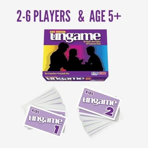 Talicor Pocket UNGAME Kids Edition Card Game | Non-Competitive Communication for Ages 5+ thumbnail 4