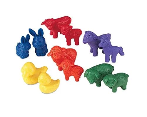 Learning Resources Friendly Farm Animal Counters | 72-Piece Set for Early Math Skills in India thumbnail 2