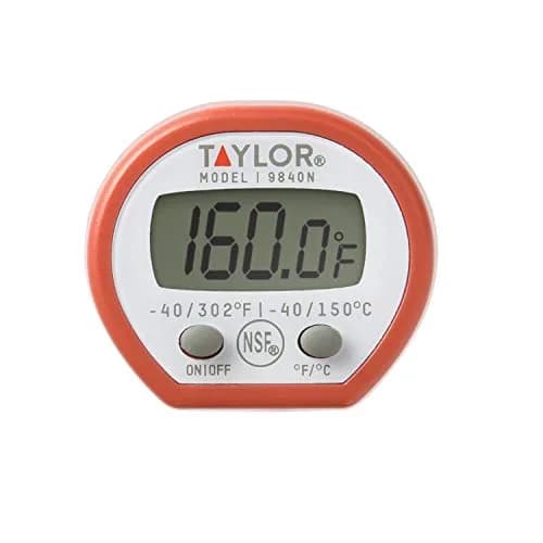 Taylor Digital Instant Read Thermometer 15°C-150°C | Food & Grill Probe with LCD thumbnail 2