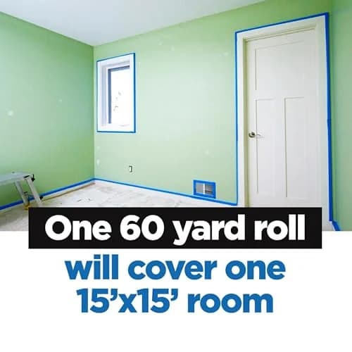 ScotchBlue Original Multi-Surface Painter's Tape 2.4 cm (1 Inch) x 54.8 m (180 Ft) | Clean Removal Tape for Walls, Trim, Glass thumbnail 4