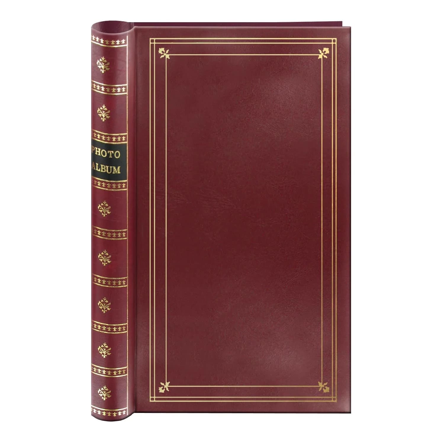 Pioneer Photo Albums Burgundy Spiral Bound 300 Photo Album | Holds 4x6 Photos with Memo Area