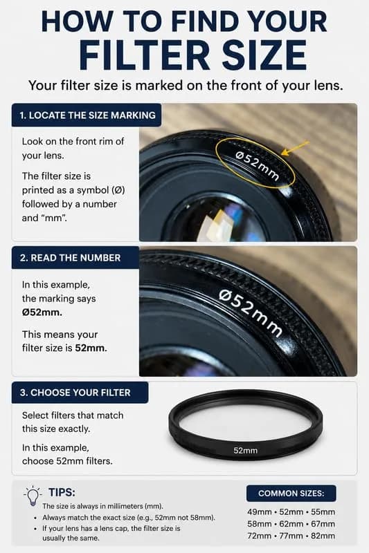 Tiffen 55mm Linear Polarizer Filter | Reduces Glare & Reflections, Minimizes Haze thumbnail 7