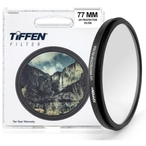 Tiffen 77mm UV Protector Filter 77mm Lens Filter Impact & Scratch Resistant | Clear UV Filter for Camera Lenses thumbnail 1