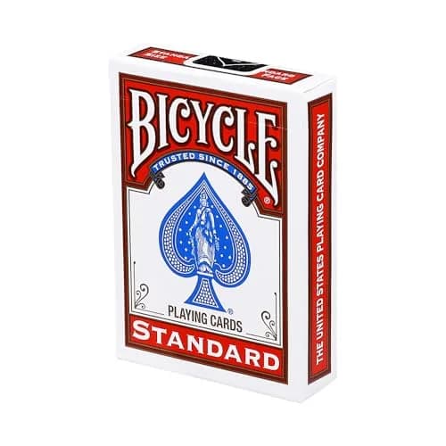 Bicycle Standard Playing Cards 1-Pack Poker Size | Classic Rider Back Design thumbnail 3