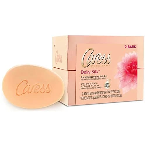 Caress Beauty Bar Soap for Women, Daily Silk with Silk Extract & Floral Oil, 3.75 oz, 2 Bath Bars | Silky, Moisturizing Body Soap thumbnail 5
