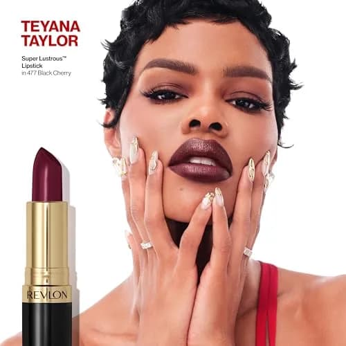 Revlon Super Lustrous Lipstick 405 Silver City Pink 0.15 oz (4.25 g) | Semi-Matte Finish, Moisturizing Color thumbnail 3