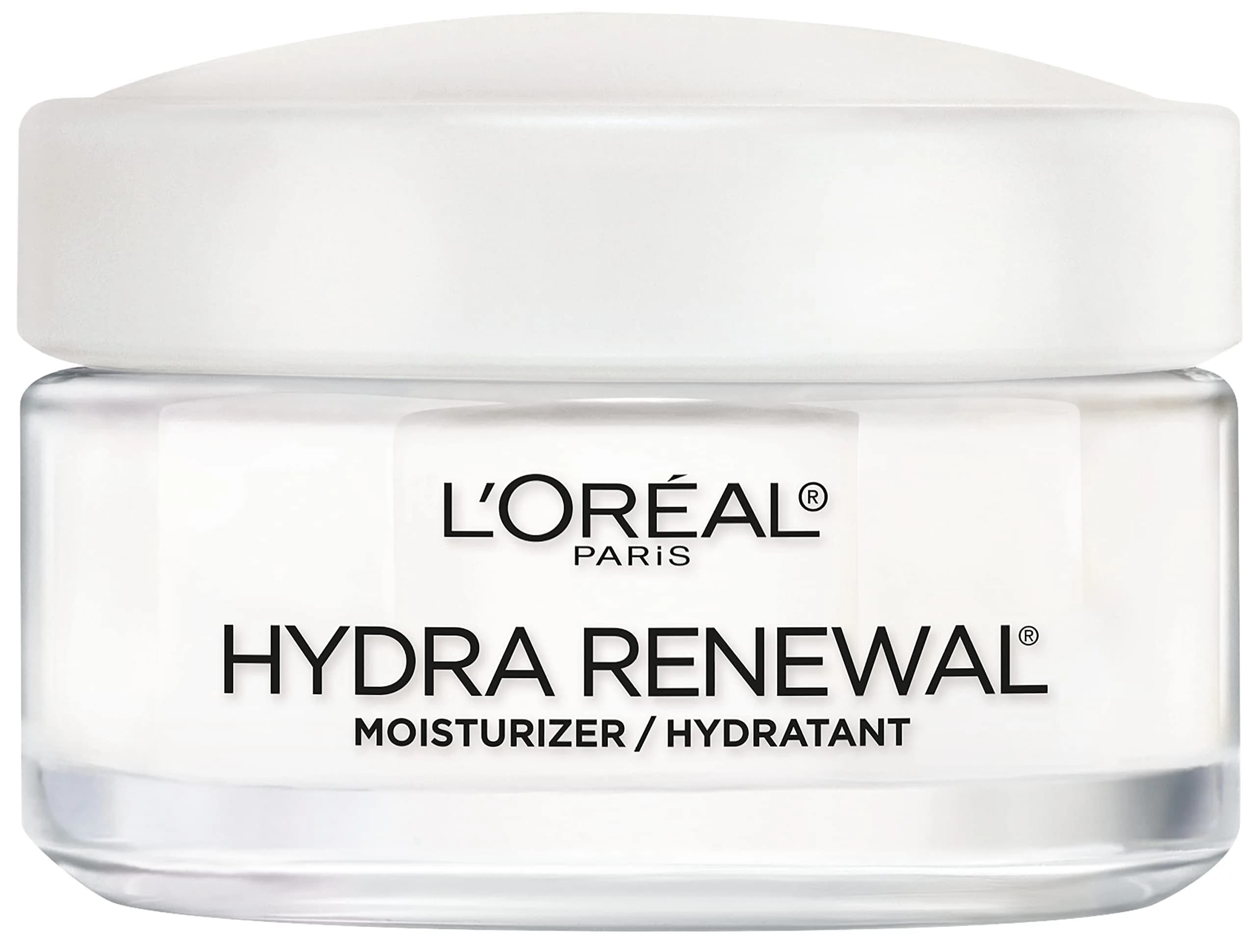 L'Oreal Paris Hydra-Renewal Face Moisturizer for Dry Sensitive Skin with Pro-Vitamin B5, 50ml (1.7 Oz) - main product image