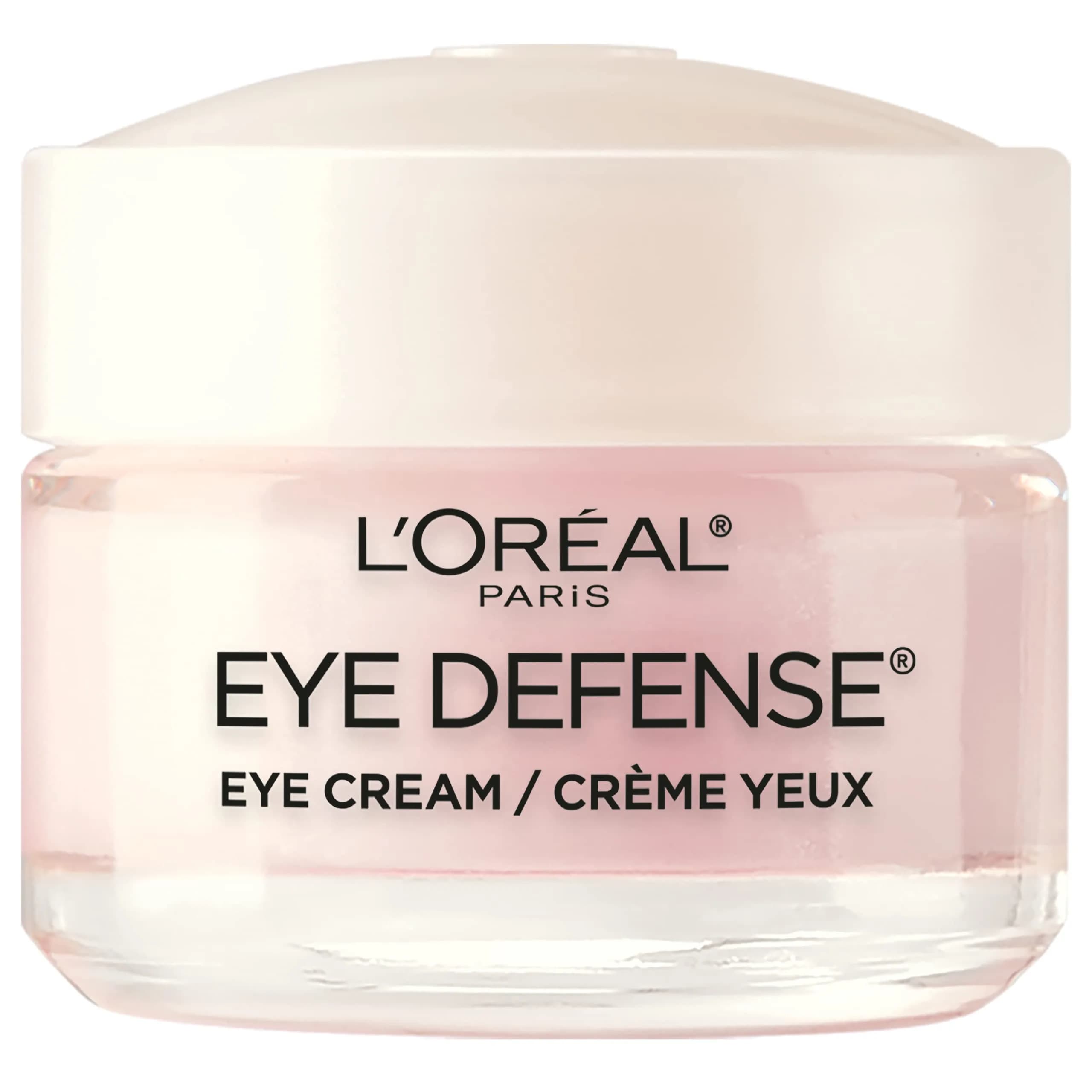 L'Oreal Paris Dermo-Expertise Eye Defense Cream 15ml (0.5 oz) | Dermatologist Tested for Gentleness — WHITE