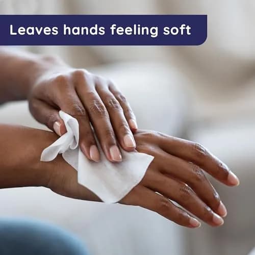 Wet Ones Antibacterial Hand Wipes, Tropical Splash, 40 ct Canister | Kills 99.99% Germs, Hypoallergenic, Aloe, Portable thumbnail 3