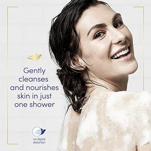 Dove Sensitive Skin Body Wash Hypoallergenic Unscented 350ml (12 Fl Oz) | Gentle Cleansing for Delicate Skin thumbnail 3