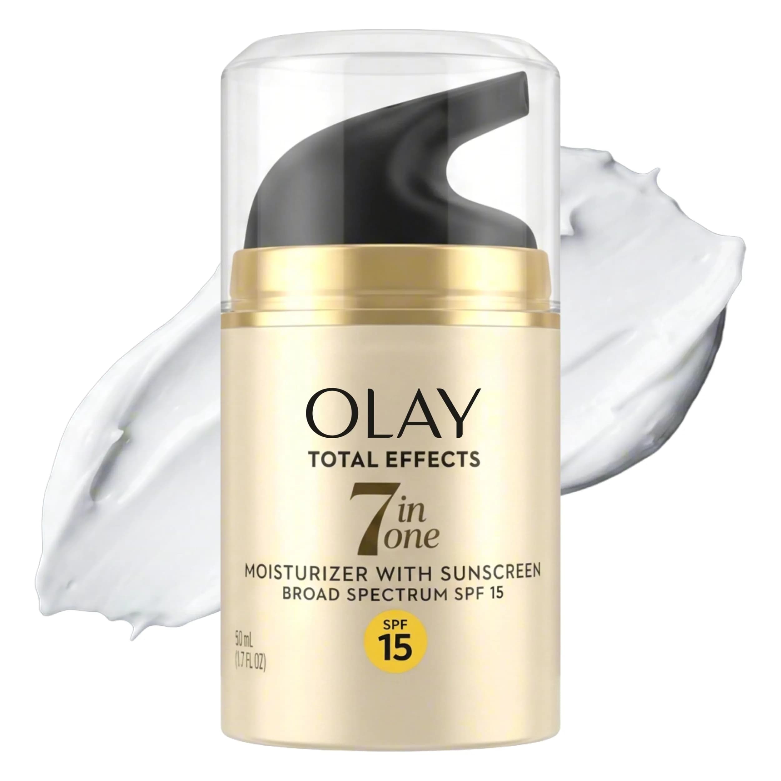 Olay Total Effects 7-in-1 Anti-Aging Face Moisturizer SPF 15 50ml | Fragrance-Free, Skin Revitalizer - main product image