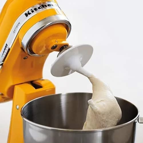 KitchenAid K45DH Dough Hook Replacement for KSM90 and K45 Stand Mixer | Dishwasher Safe, Metal, White thumbnail 4