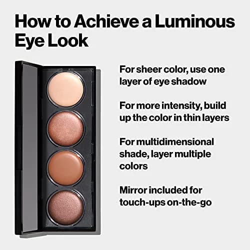 REVLON Illuminance Crème Eyeshadow Palette, Not Just Nudes | 0.12 Oz (3.4g) thumbnail 5