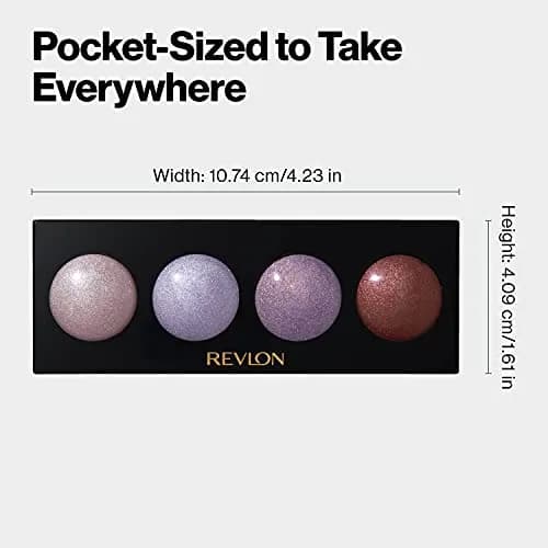 REVLON Illuminance Crème Eyeshadow Palette, Not Just Nudes | 0.12 Oz (3.4g) thumbnail 6
