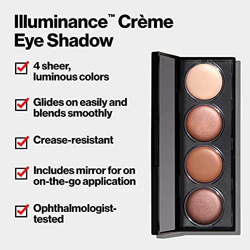 REVLON Illuminance Crème Eyeshadow Palette, Not Just Nudes | 0.12 Oz (3.4g) thumbnail 3