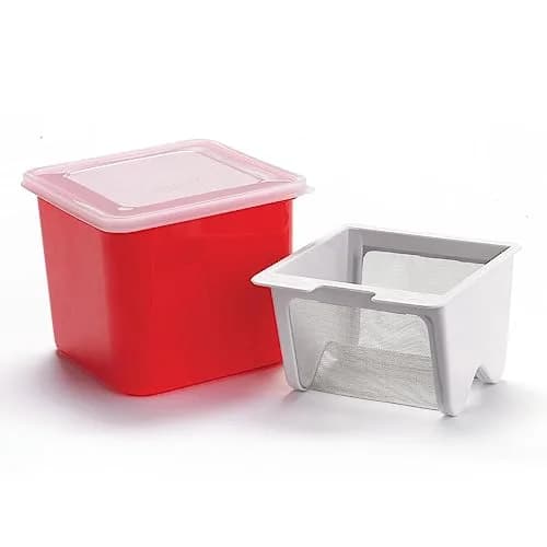 Cuisipro Yogurt Cheese Maker, White | Converts 3 cups yogurt into 1 cup cheese in 24h thumbnail 3