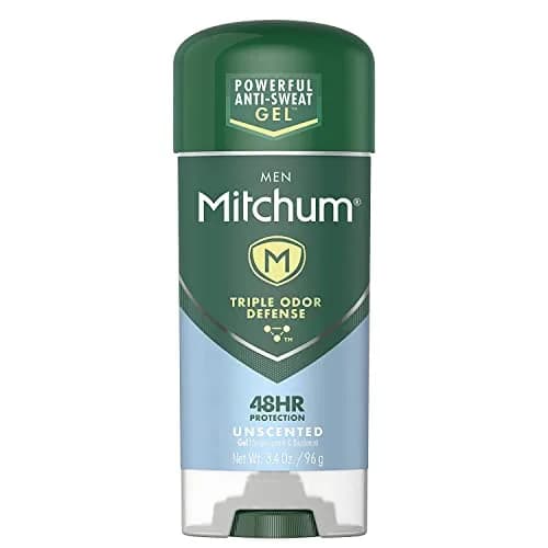 Mitchum Advanced Control Clear Gel Antiperspirant & Deodorant Unscented 96g (3.4 oz) | Clinically Proven All-Day Wetness Protection thumbnail 1