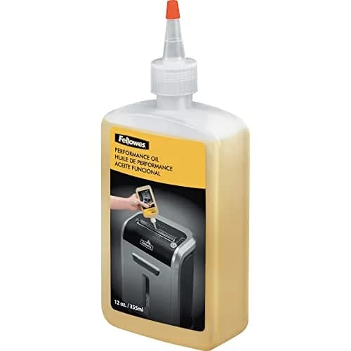Fellowes Powershred Performance Shredder Oil 12 oz (355 ml) | Industrial-Grade Lubricant for Cross-Cut & Micro-Cut Shredders thumbnail 3