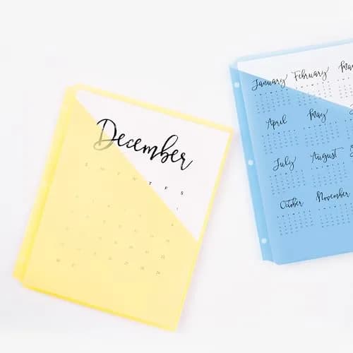 Avery Binder Pockets for 3 Ring Binders, Assorted Colors | Archival-Safe, Fits 8.5" x 11" Documents, 5 Pack thumbnail 6