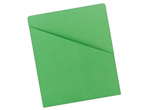 SMEAD File Jacket Letter Size Green Pack of 25 | Secure & Organized Document Storage thumbnail 2
