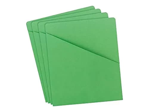 SMEAD File Jacket Letter Size Green Pack of 25 | Secure & Organized Document Storage thumbnail 3