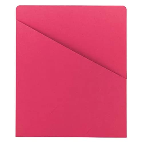 SMEAD File Jacket Letter Size Red | Secure & Organized Document Storage thumbnail 1