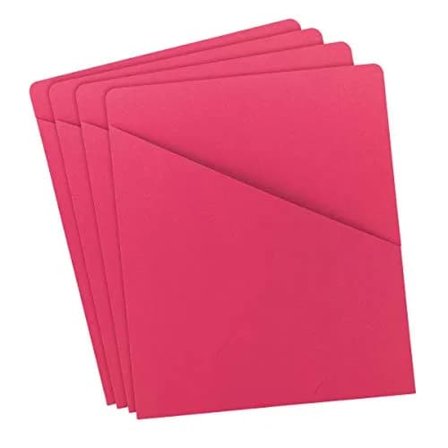 SMEAD File Jacket Letter Size Red | Secure & Organized Document Storage thumbnail 5