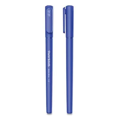 Paper Mate Write Bros. Ballpoint Pens, Medium Point (1.0mm), Blue, 12 Count | Smooth Ink, Sleek Design thumbnail 2
