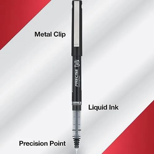 Pilot Precise V5, Extra Fine Point 0.5 mm Black Pens | Smooth, Accurate & Fade-Resistant thumbnail 5