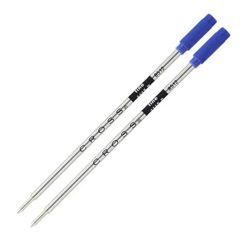 Cross Ballpoint Pen Refill, Blue Fine Point, 2-Pack | Writes 2.1 Miles thumbnail 1