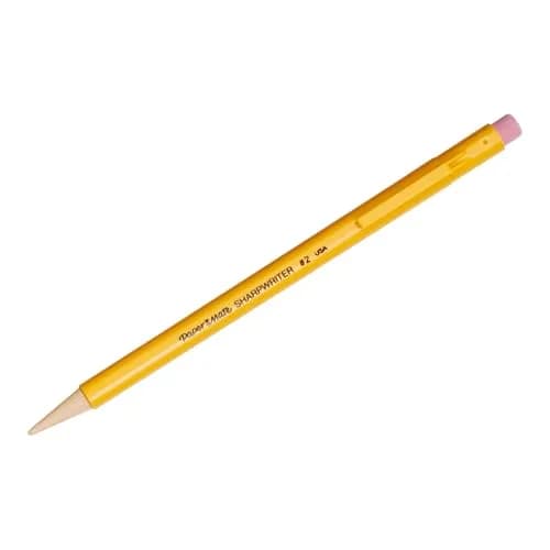 Paper Mate SharpWriter Mechanical Pencils 0.7mm HB #2 Yellow | Shock Absorbing Tip for Precise Writing thumbnail 4