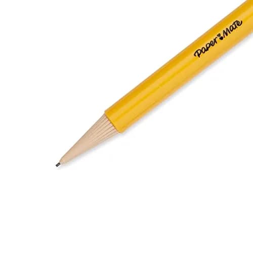 Paper Mate SharpWriter Mechanical Pencils 0.7mm HB #2 Yellow | Shock Absorbing Tip for Precise Writing thumbnail 3